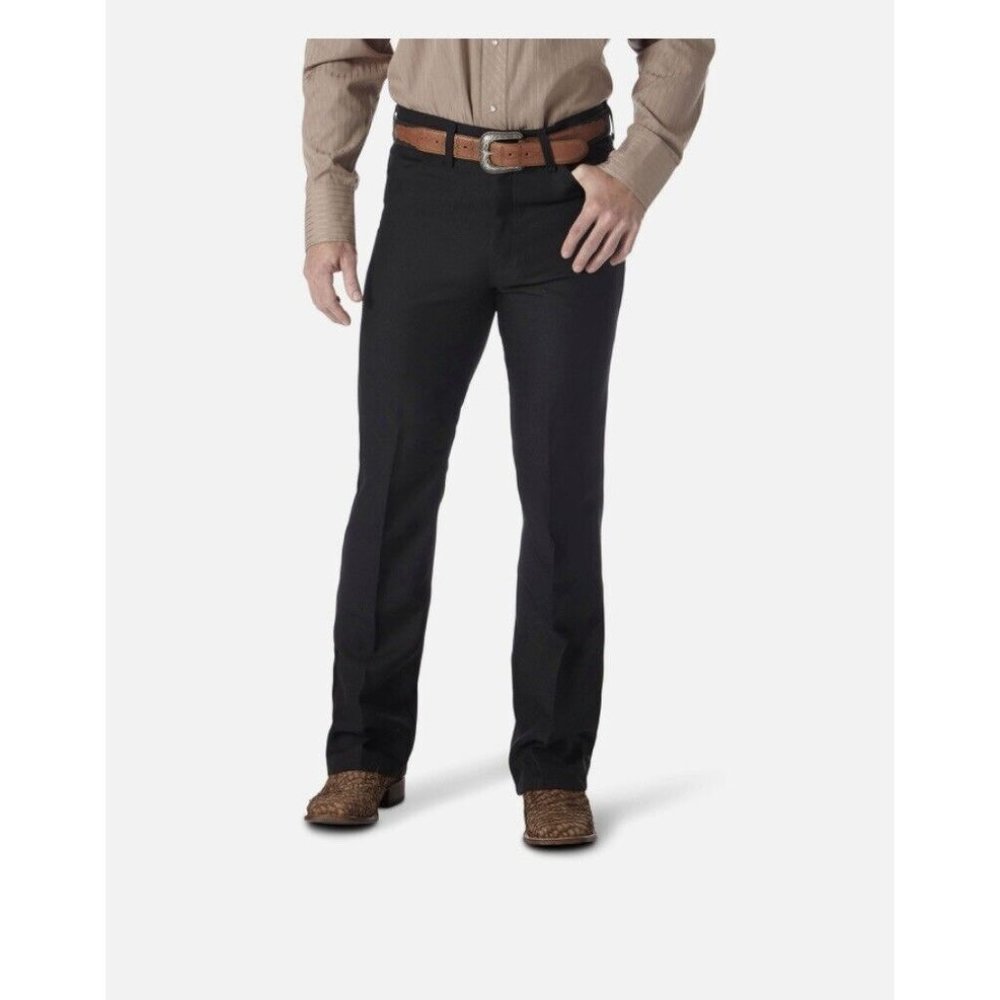 Wrangler Men's Wrancher Dress Jean‎ 38 X 30.  EUC.   Black.  Very Nice a